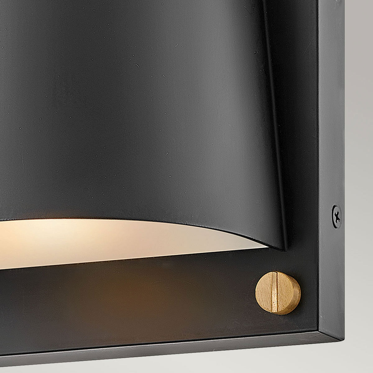 Scout IP44 Coastal Down Wall Light in Black