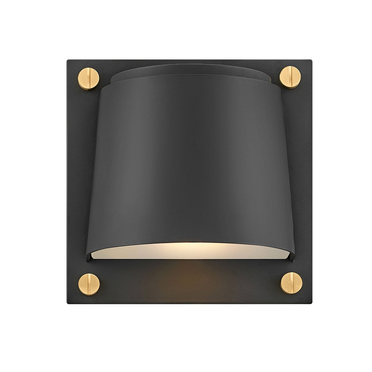 Scout IP44 Coastal Down Wall Light in Black