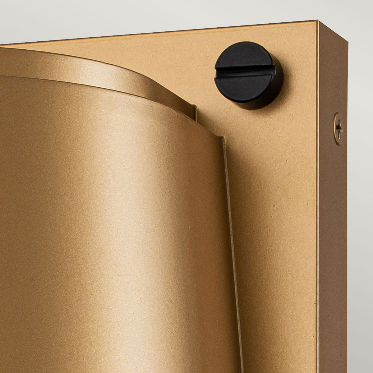 Scout IP44 Coastal Down Wall Light in Painted Heritage Brass