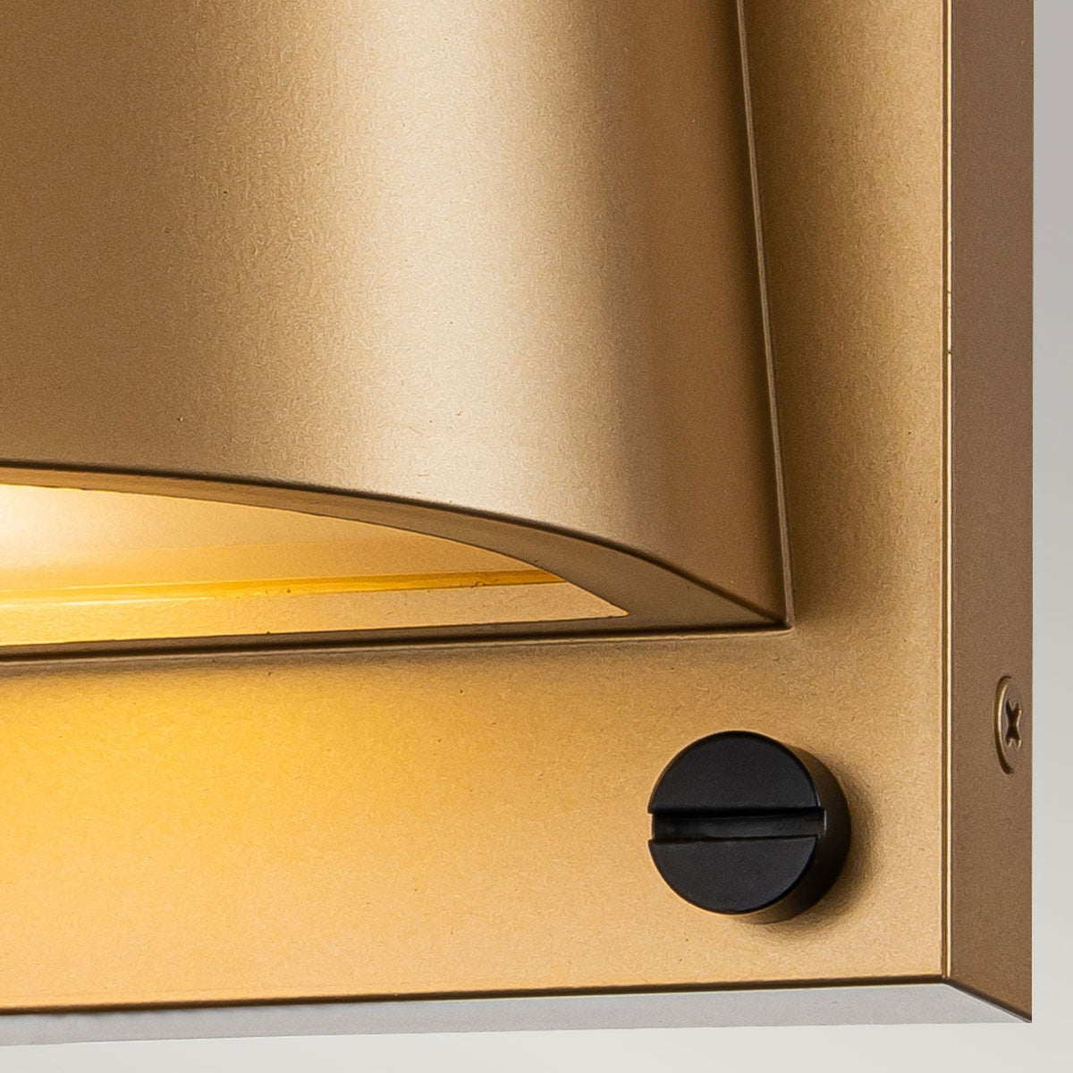 Scout IP44 Coastal Down Wall Light in Painted Heritage Brass
