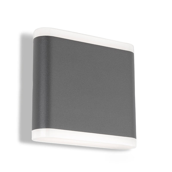 Pisa IP65 LED Wall Light in Graphite