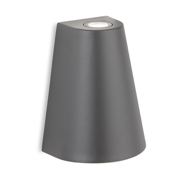 Diablo IP54 LED Up & Down Wall Light in Graphite