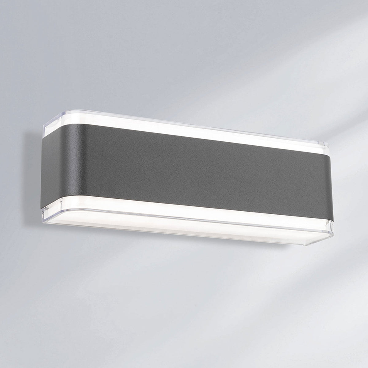 Capri IP65 LED Wall Light in Graphite