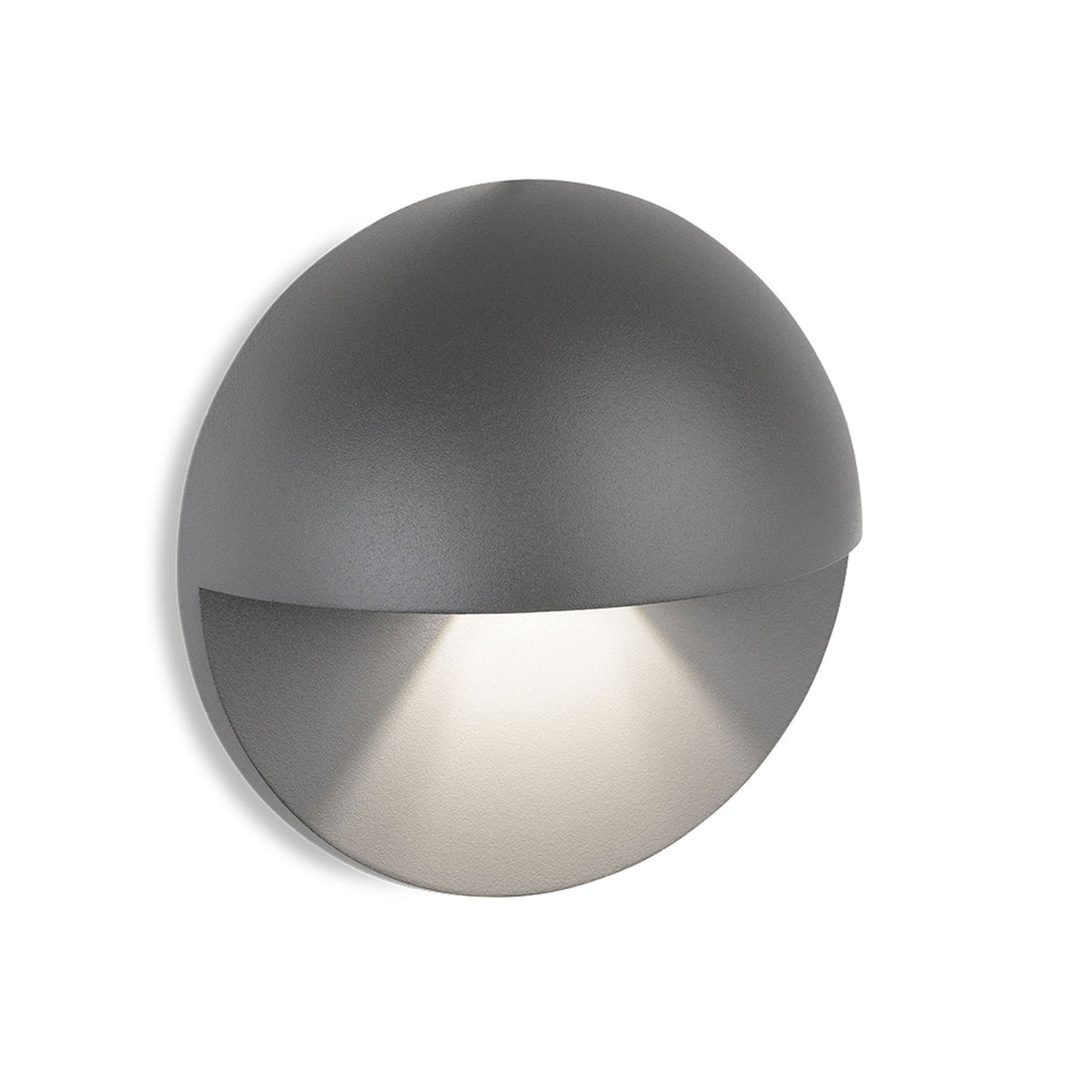 Perth IP65 LED Low Level Wall or Step Light in Graphite