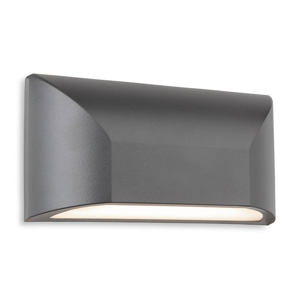 Misson Resin Coastal IP65 LED Wall Light in Graphite