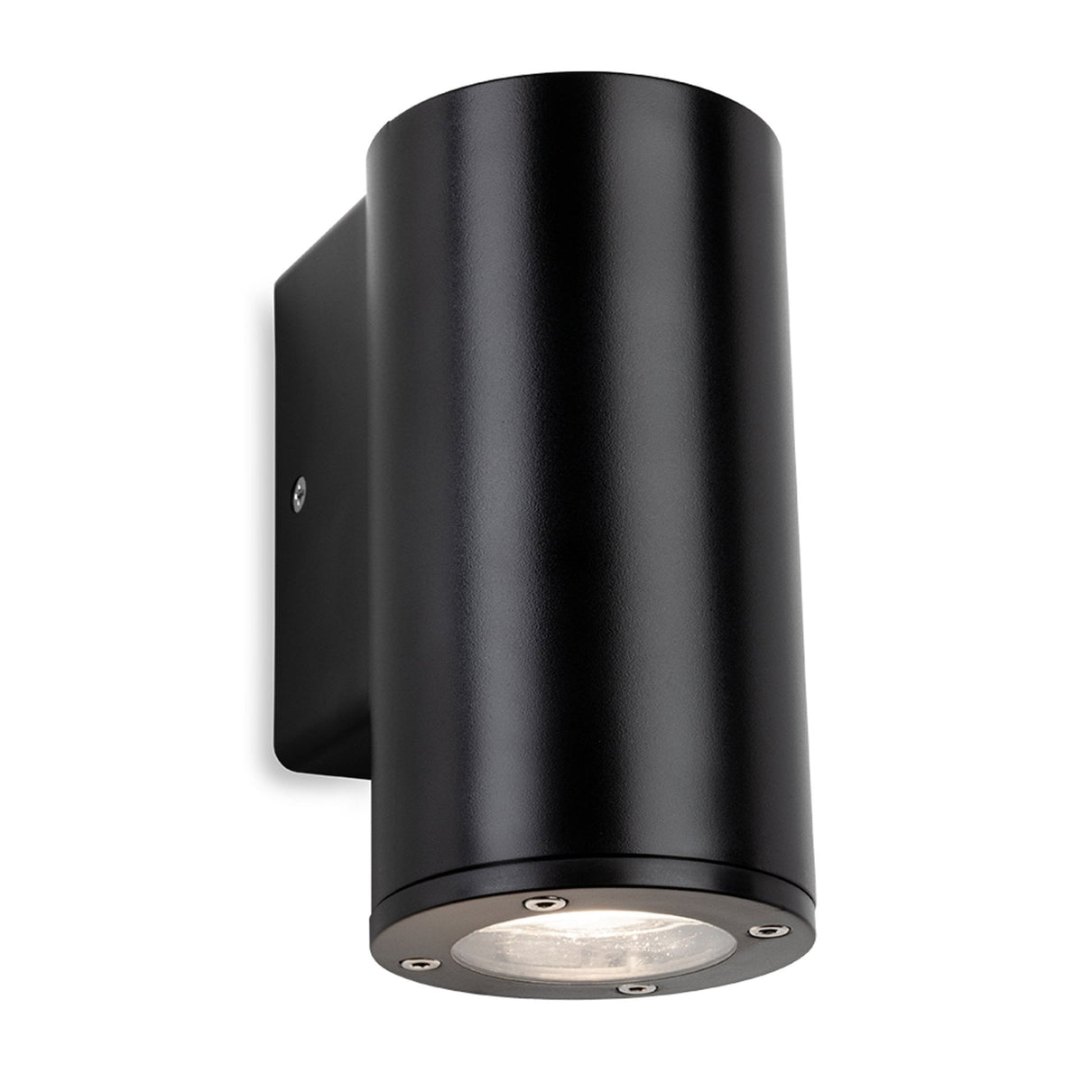 Ranger Round Resin Coastal IP65 Single Wall Light in Black
