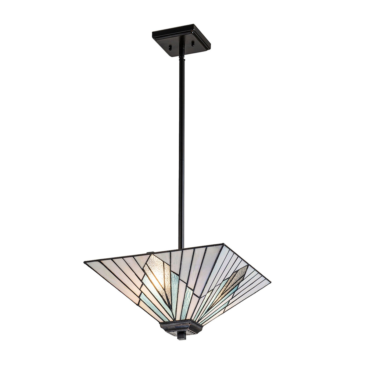 Alderley Tiffany Pendant or Semi Flush Light