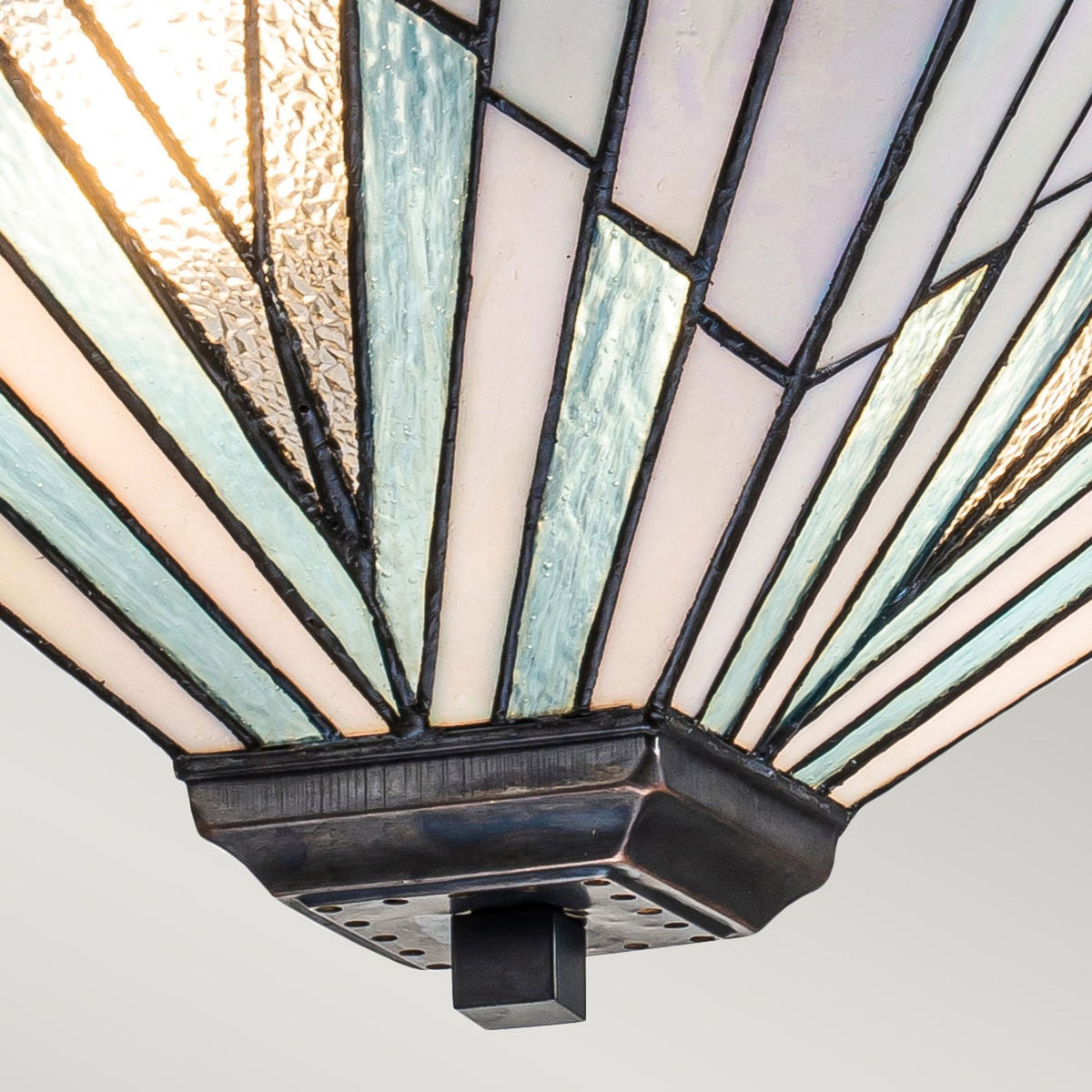 Alderley Tiffany Pendant or Semi Flush Light