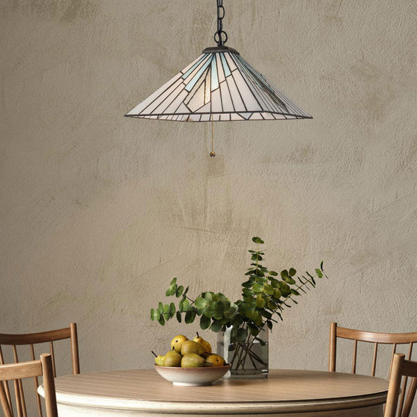 Alderley Tiffany Switched Pendant Light