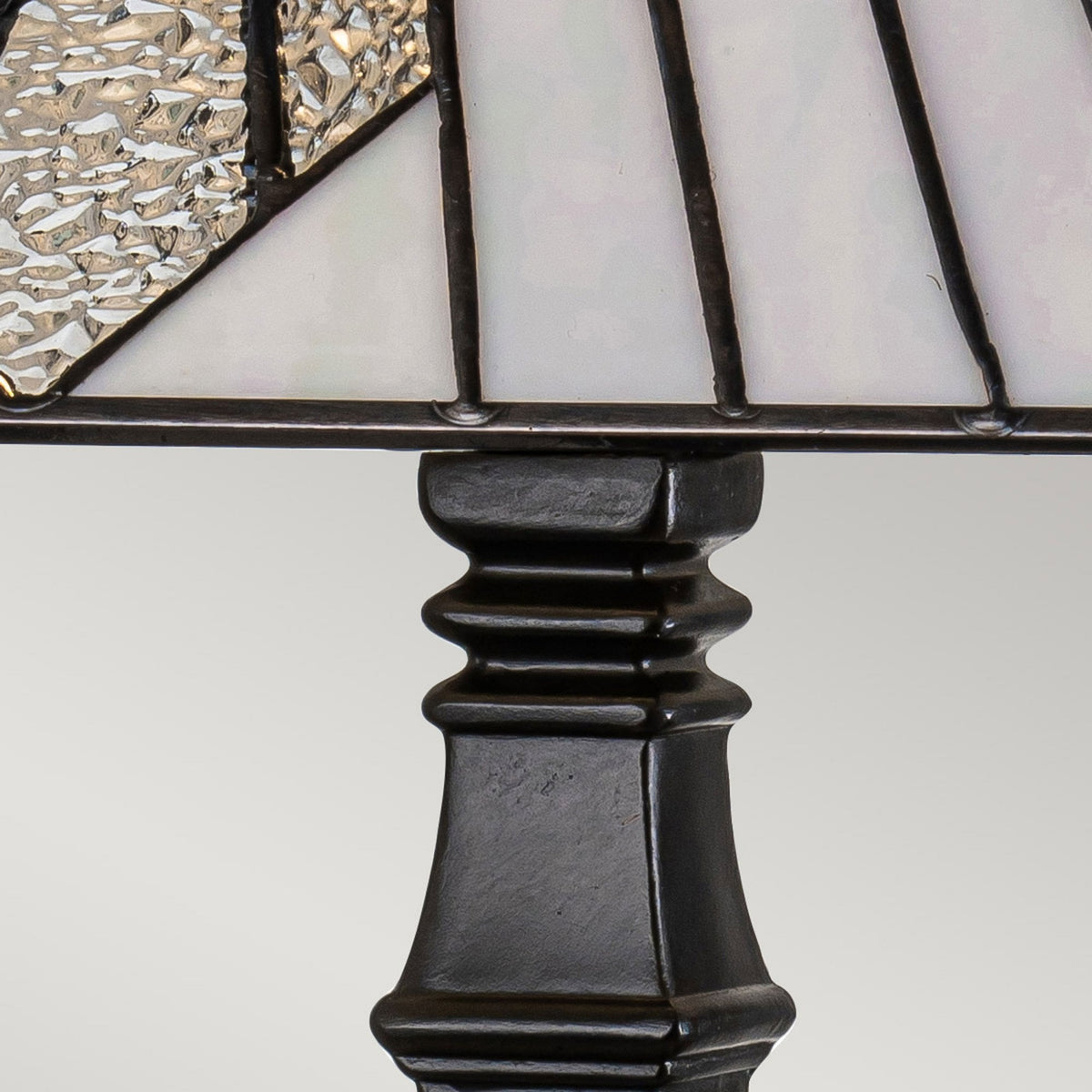 Alderley Tiffany Large Table Lamp with Vintage Bronze Base