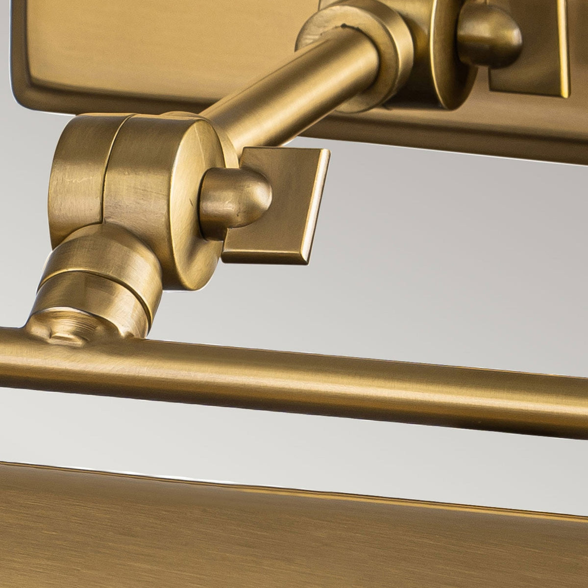 Winchfield Medium Adjustable Picture Light in Aged Brass