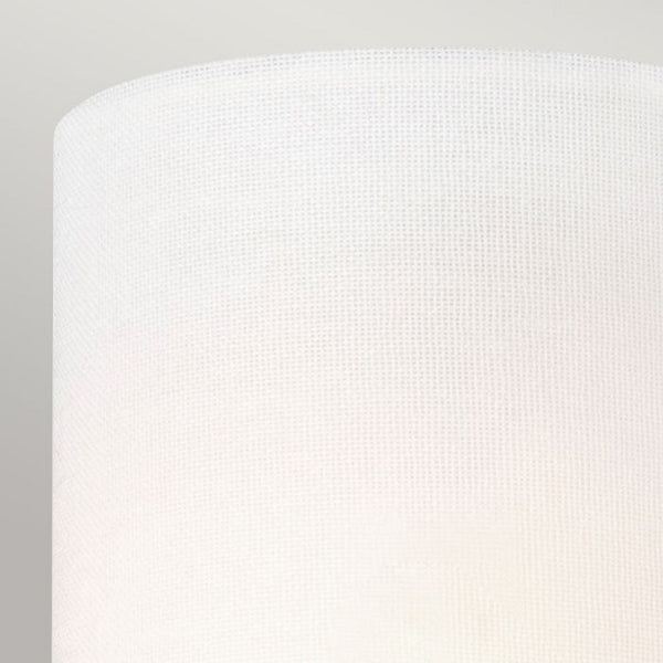 Clip Cylindrical Shade for the Elstead Brianna Range in Ivory Linen