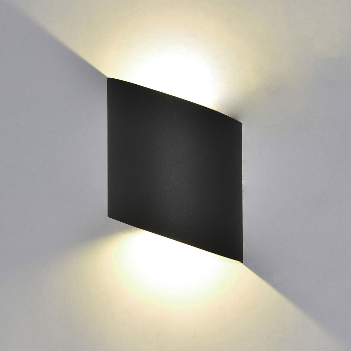 Sochi LED Exterior Wall Light in Anthracite