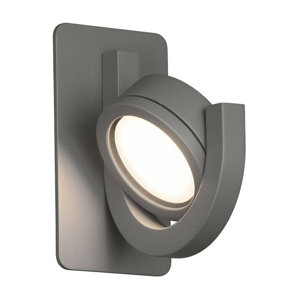 Iguazu Outdoor GX53 Directional Wall Light in Anthracite