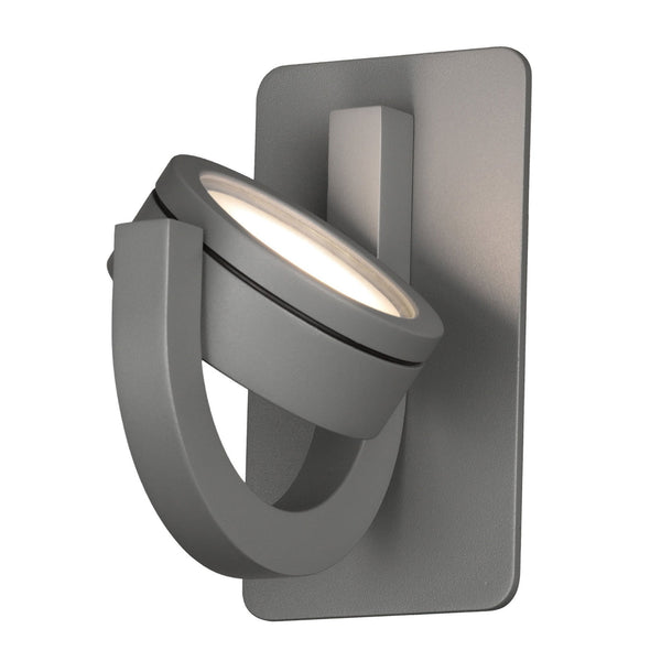 Iguazu Outdoor GX53 Directional Wall Light in Anthracite