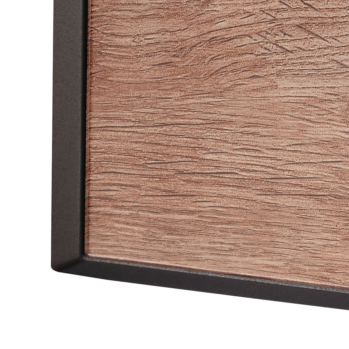 Ruka LED Outdoor PIR Wall Light in Anthracite and Walnut