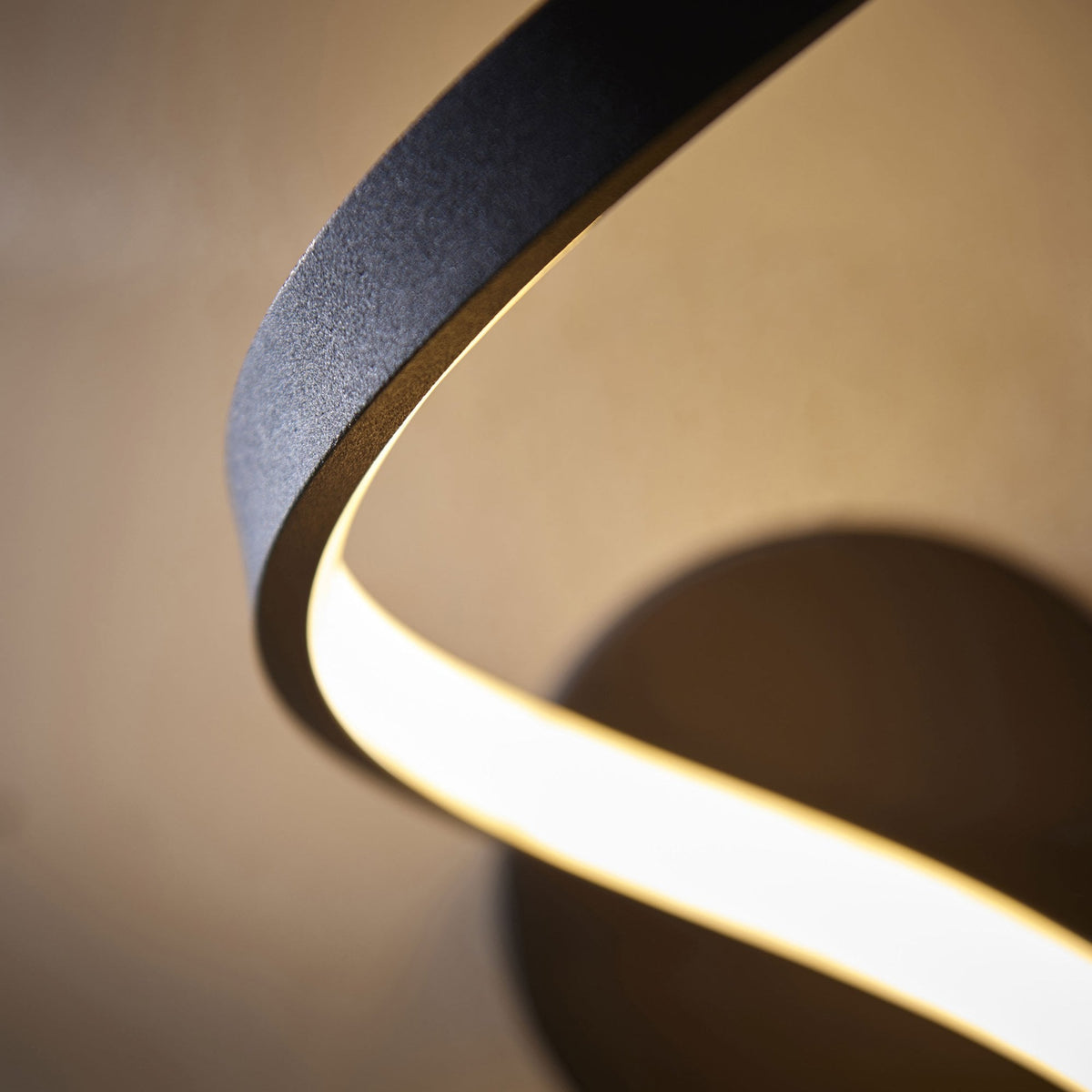 Astral 12w LED IP44 Bathroom Wall Light in Textured Black