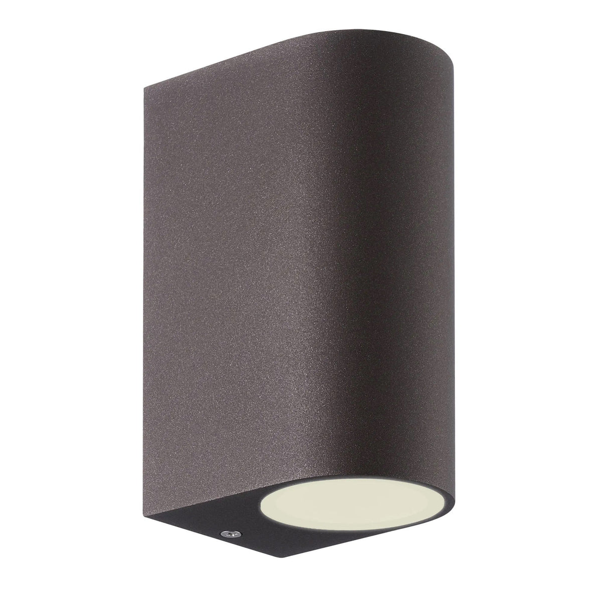 Mantra Kandanchu IP54 Up and Down Wall Light in Rust Brown