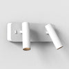 Enna Twin LED Switched Reading Lights in Matt White