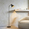 Cape Adjustable Task Floor Lamp in Brushed Antique Bronze