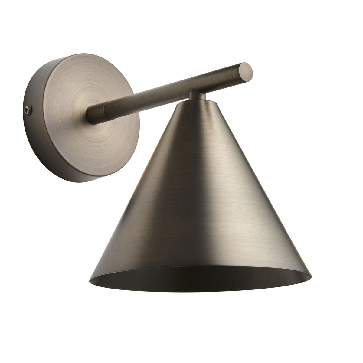 Cape Adjustable Wall Light in Brushed Antique Bronze