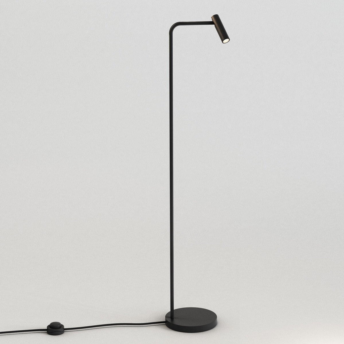 Enna LED Floor Lamp in Matt Black