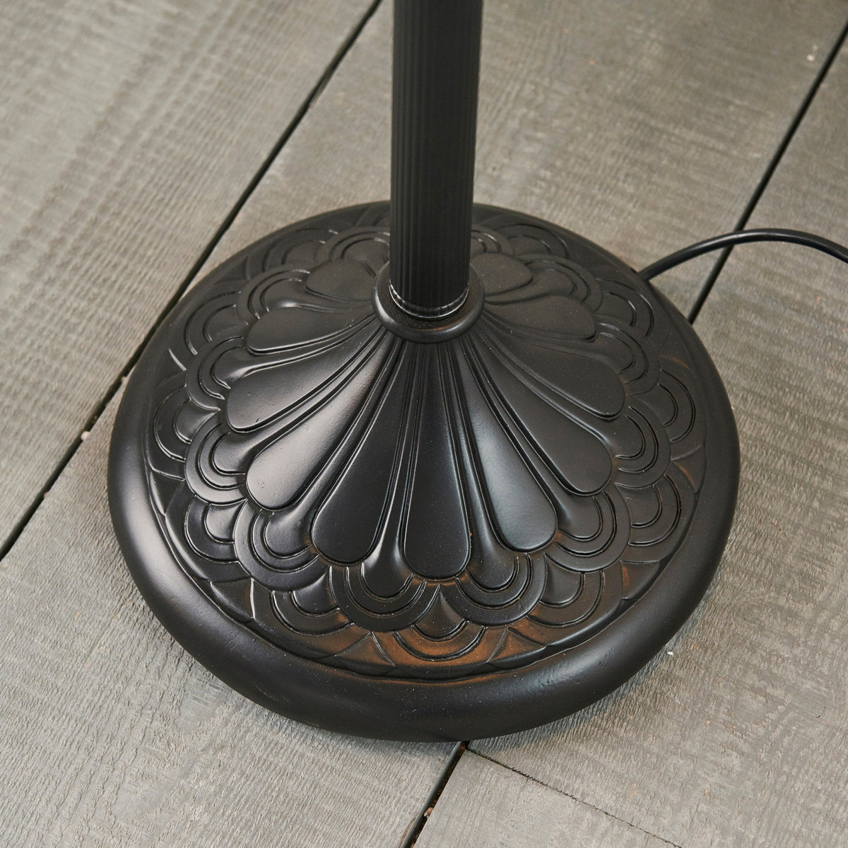Blue Dragonfly Tiffany Glass Floor Lamp