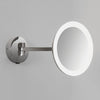 Mascali Chrome LED Round Illuminated Magnifying Mirror