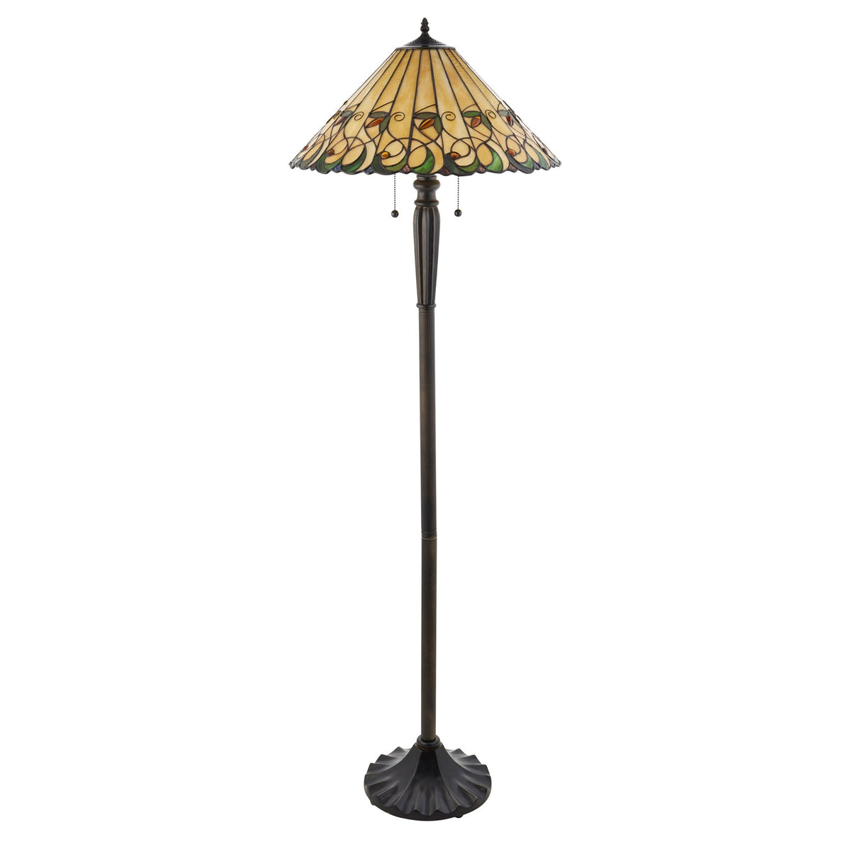 Jamelia Tiffany Glass Floor Lamp