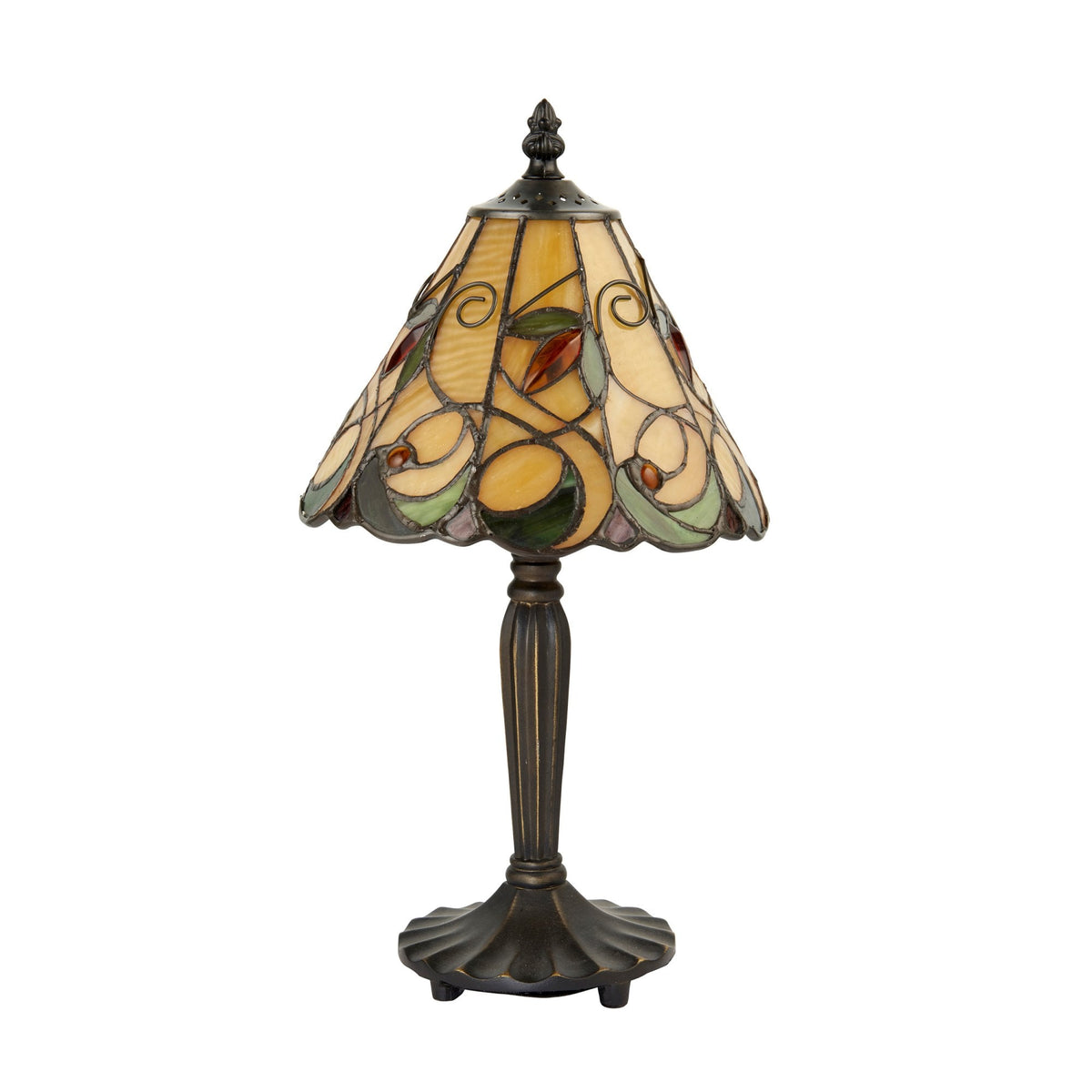 Jamelia Tiffany Glass Mini Table Lamp