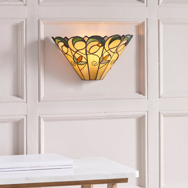 Jamelia Tiffany Glass Wall Light