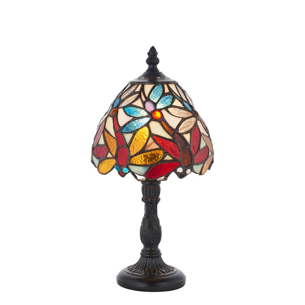 Lorette Tiffany Glass Mini Table Lamp