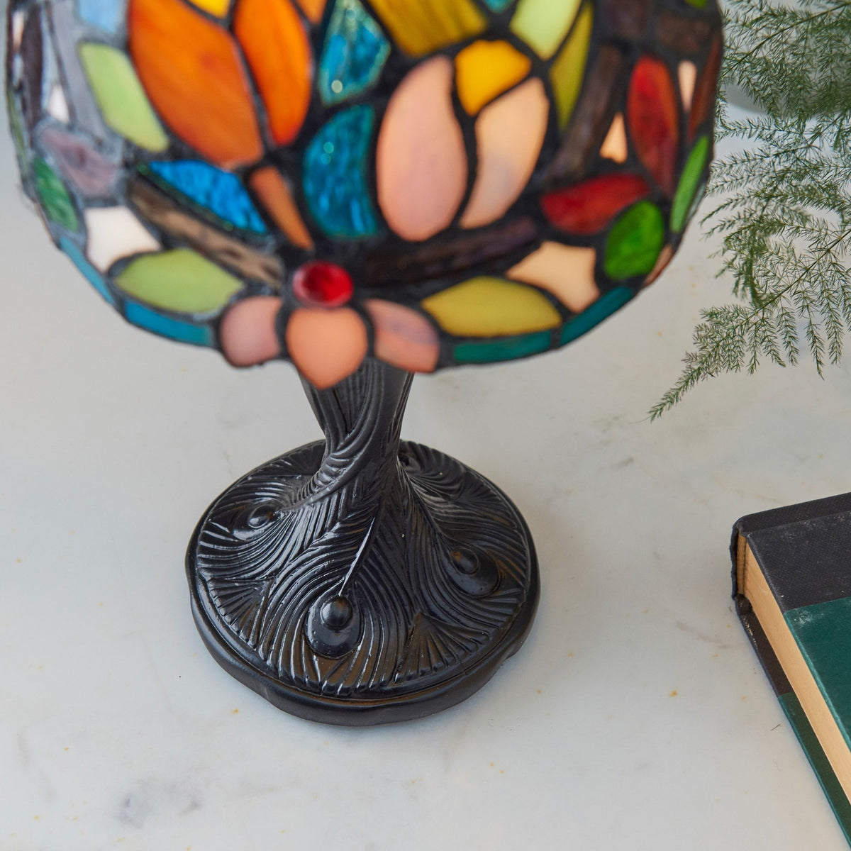Sylvette Tiffany Glass Mini Table Lamp