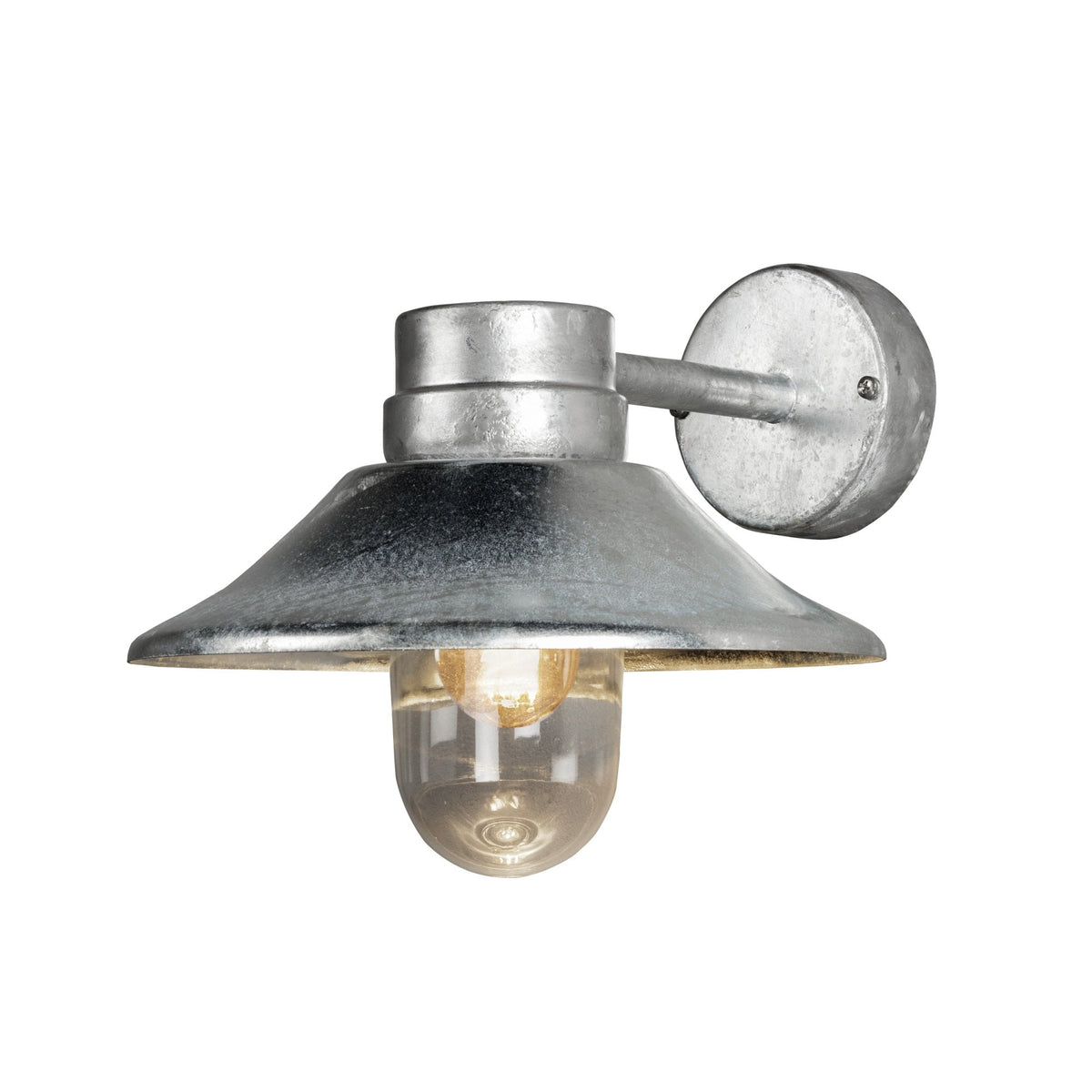 Vega Outdoor IP54 Galvanized Wall Light