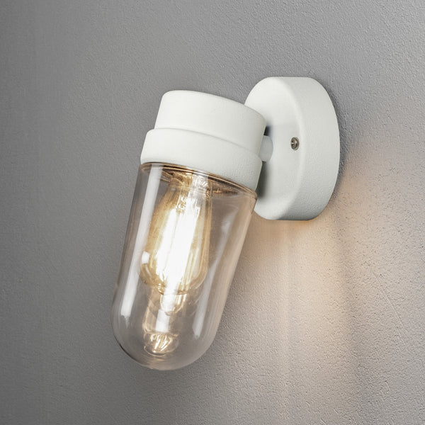 Vega IP54 Wall Light in White