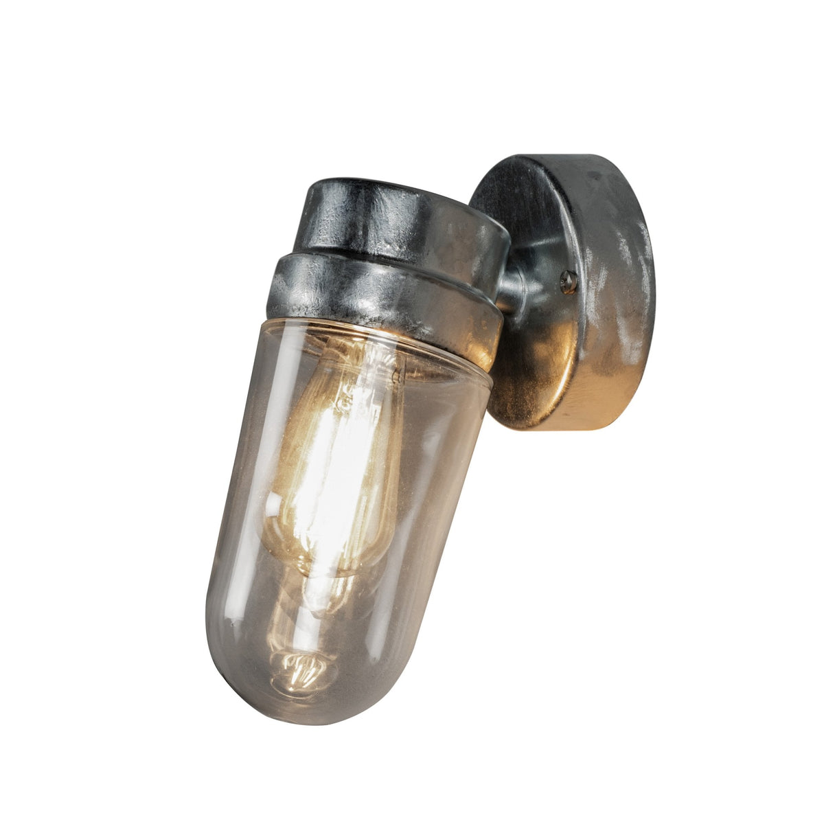 Vega IP54 Galvanized Wall Light