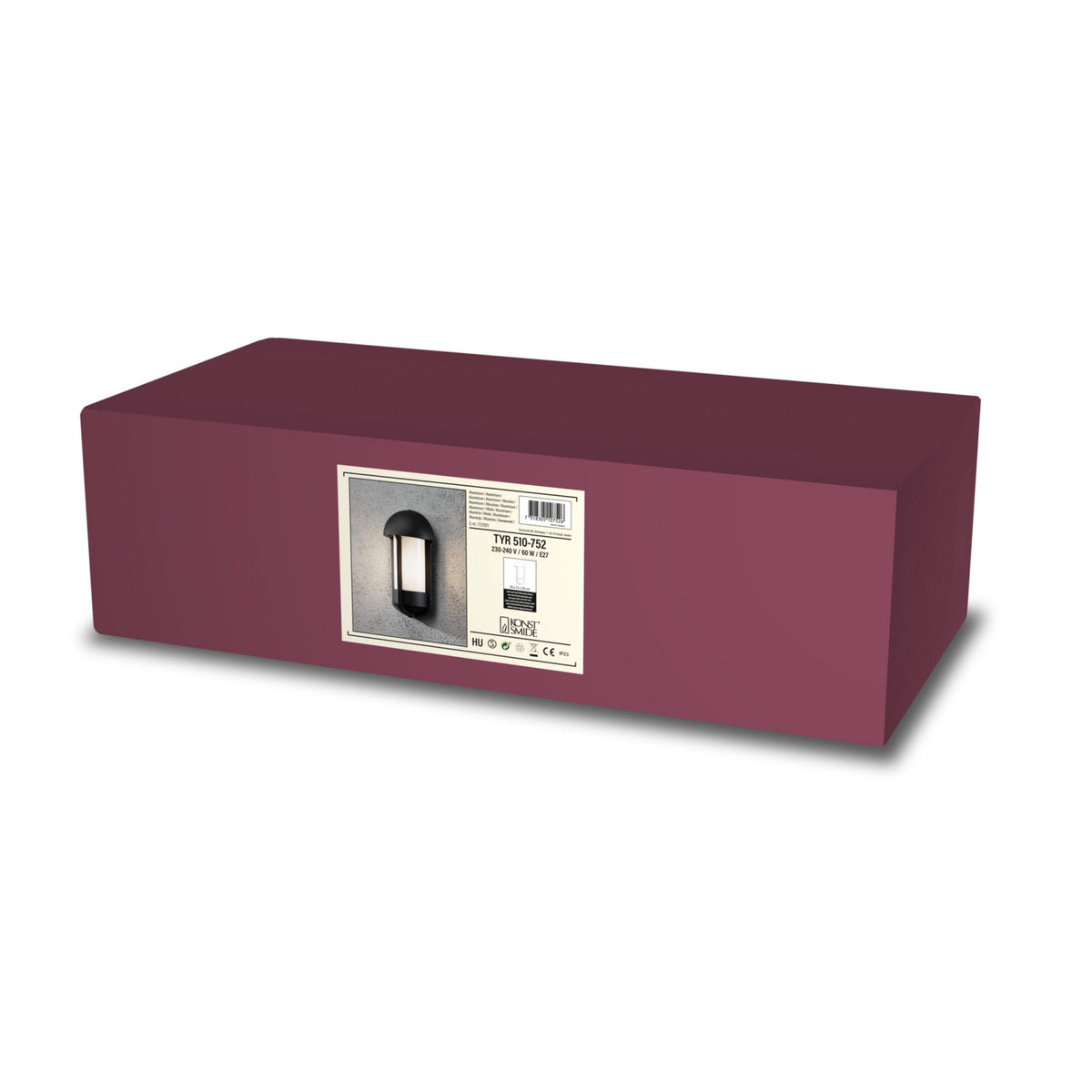 Tyr IP23 Wall Light In Black