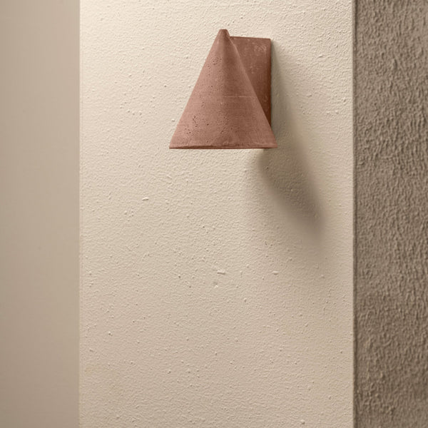 Wall Lamp °1 Dark Red Primary Shape Wall Light