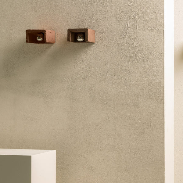 Wall Lamp °2 Dark Red Primary Shape Wall Light