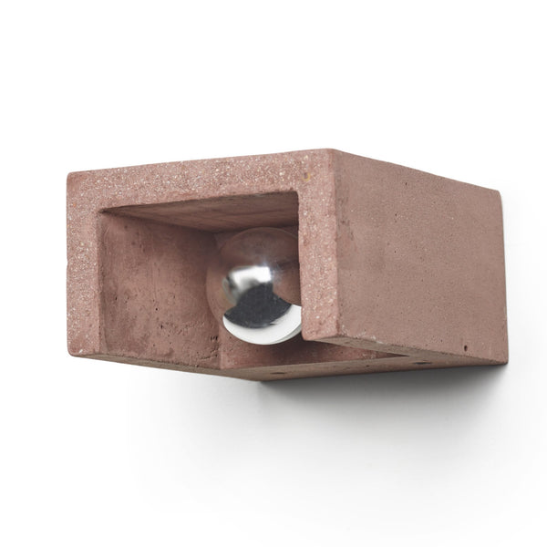 Wall Lamp °2 Dark Red Primary Shape Wall Light