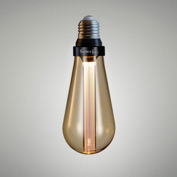 Buster Bulb 2w E27 Teardrop Gold Dimmable 90 Lumen 2500 Kelvin