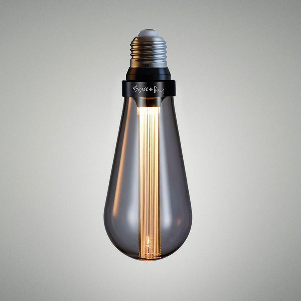 Buster Bulb 2w E27 Teardrop Smoked Non Dimmable 60 Lumen 2500 Kelvin