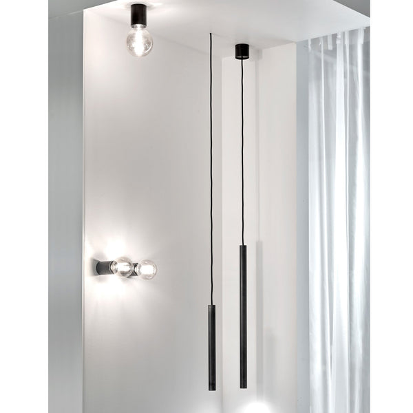 Sofisticato Pendant Lamp Nr. 10 In Blue Steel