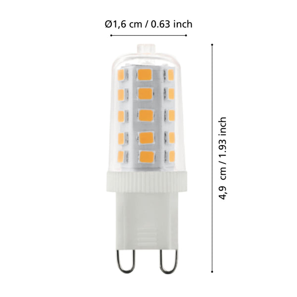G9 Dimmable Neutral White LED 3W 4000K 320lm