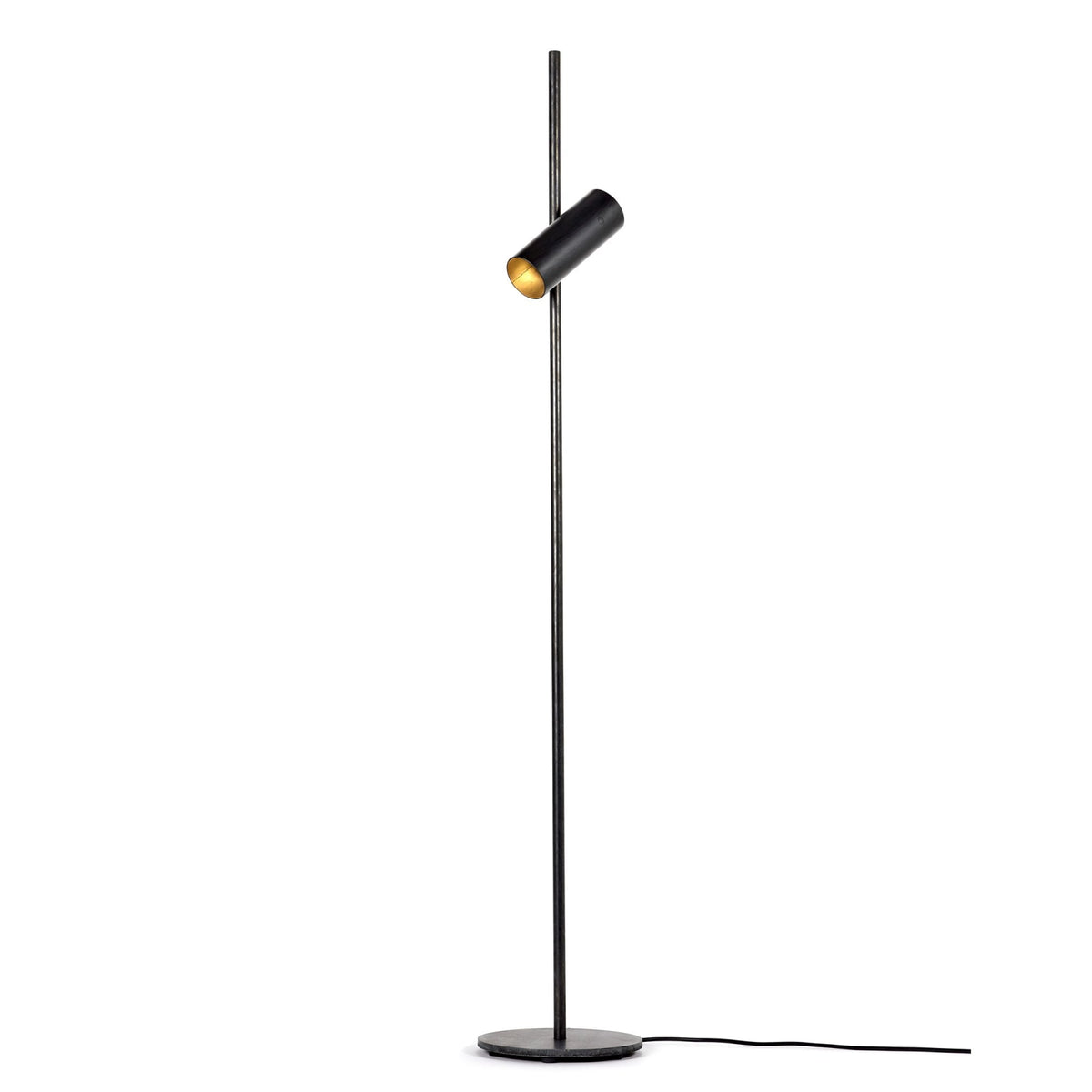Sofisticato Floor Lamp Nr. 15 In Blue Steel