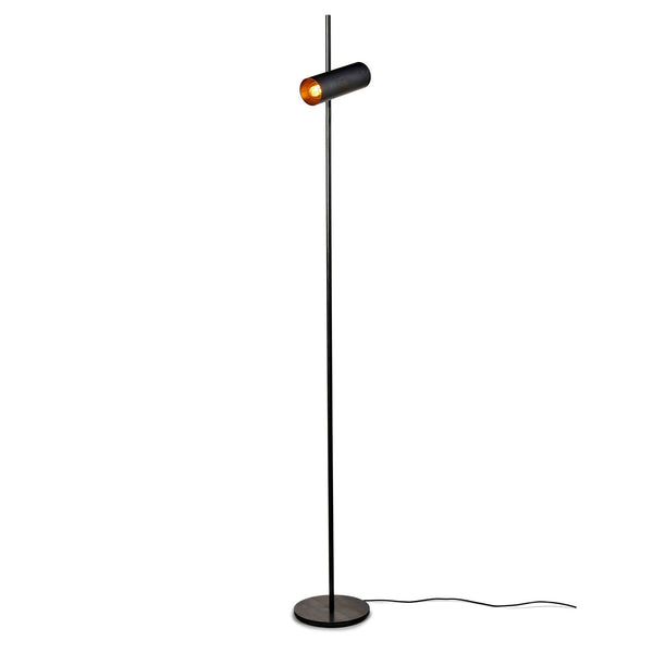 Sofisticato Floor Lamp Nr. 16 In Blue Steel
