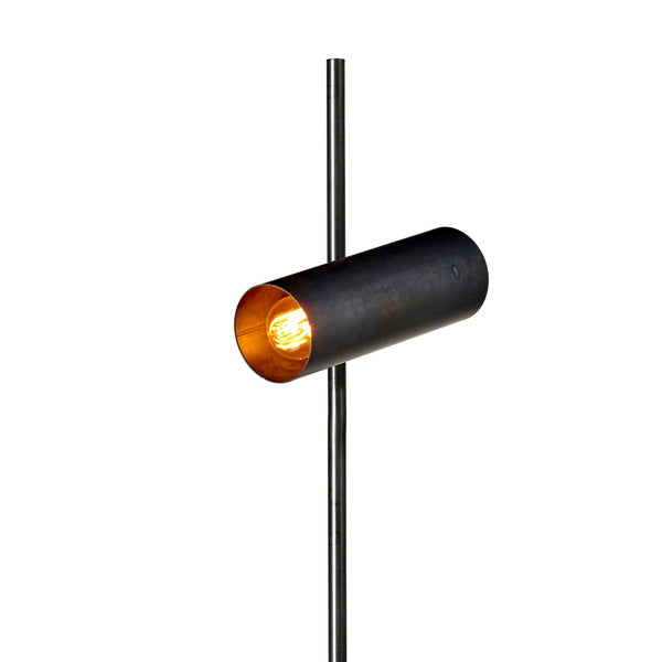 Sofisticato Floor Lamp Nr. 16 In Blue Steel