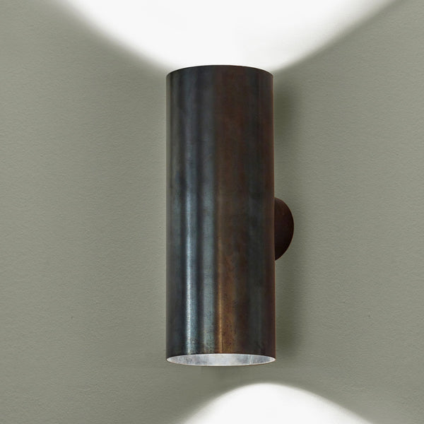 Sofisticato Up & Down Wall Lamp Nr. 20 In Blue Steel