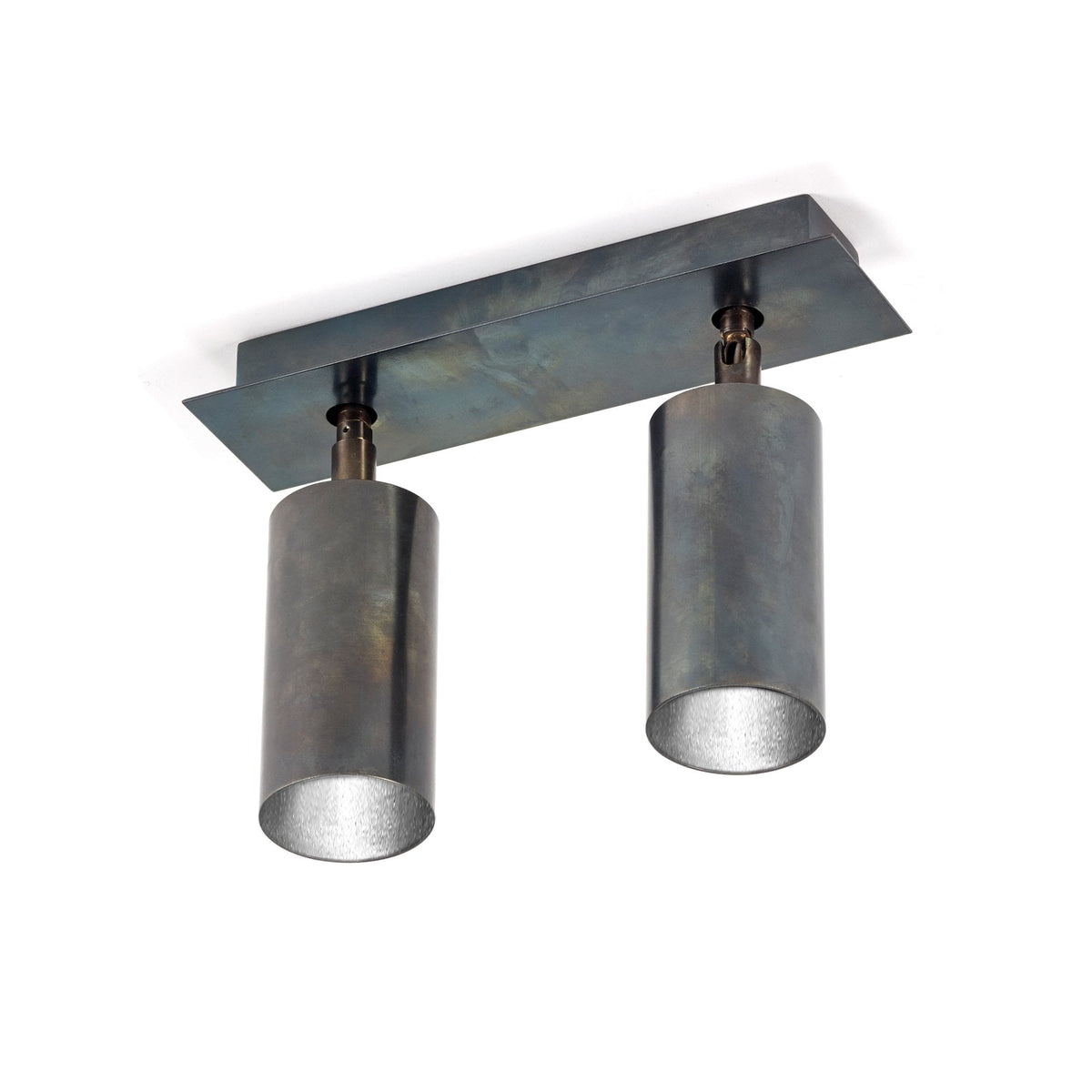 Sofisticato Ceiling Spot Lamp Nr. 21 In Blue Steel