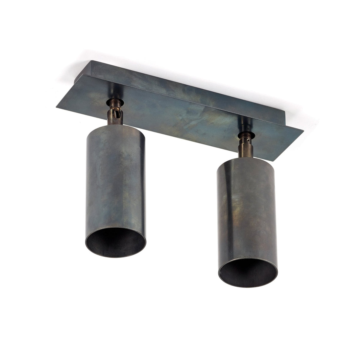 Sofisticato Ceiling Spot Lamp Nr. 21 In Blue Steel
